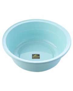 Qianhong 38CM Face Basin Single Pack Washing Laundry Vegetable Basin QH-01036 Blue Plastic Basin