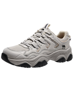 CAMEL Mountain City Cat Claw Comfortable Breathable Height-Increasing Outdoor Casual Sports Shoes for Men G15A391020 Volcanic Gray 41