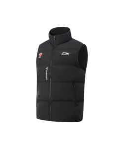 Li Ning Men's Padded Vest 2025 New Arrival Fashion Minimalist Warm Quilted Jacket Sports Coat AMMV005