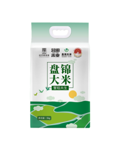 Panjin Rice Yingtian Northeast Crab Field Eco Rice 10lb Seasonal New Rice Northeast Rice Double-Layer Vacuum Pack