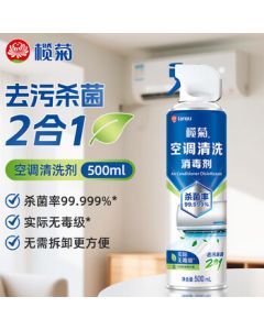 Lanju Air Conditioner Cleaner 500ml, No-Rinse Household AC Cleaning Spray for Stain Removal, Sterilization, and Disinfection