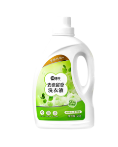 Huixun Stain-Removing & Long-Lasting Fragrance Laundry Detergent, Microcapsule 72-Hour Fragrance, Large Capacity 4 Jin (2kg)
