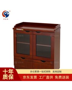 Shun Fu Mei Tea Cabinet Office Minimalist Storage Cabinet Sideboard Tea Cabinet Low Cabinet SCSG-018-HZ80