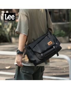 Lee Men's Crossbody Bag 2025 New Large Capacity Unisex Shoulder Bag Lightweight Casual Messenger Bag for Commuting and Outings