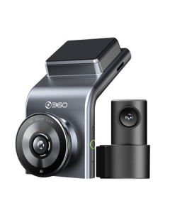 360 Car Dash Cam G300 3K Dual Recording Edition - Front and Rear HD Dual Cameras with F1.5 Aperture for Driving Protection