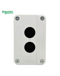 Schneider Electric IP65 Empty Button Box (Fits 2 Metal Buttons) XALB02C