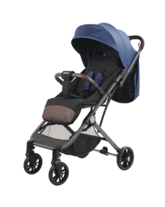 BabyGood Infant Stroller, Sit-to-Lie Lightweight Portable High-View Foldable Convertible Luggage-Style Stroller Y3 Blue