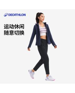 Decathlon Women's Fleece-Lined Sports Pants for Fitness and Warmth-5683709
