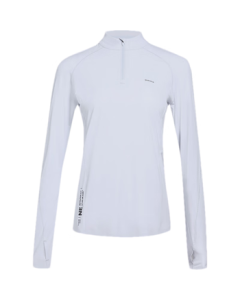 Decathlon Women's Outdoor Long-Sleeve Quick-Dry Hiking T-Shirt Light Blue L-4518663