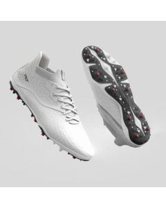 Decathlon Men's Soccer Shoes TF/MG Cleats Summer Wear-Resistant [AG/MG Style] White 43-4751904