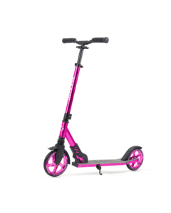 Kick'n'Roll Kids Scooter for Ages 6-8-14, Teens & Adults, Aluminum Alloy Foldable Two-Wheel Kick Scooter - Moonlight Pink