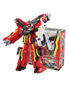 AULDEY Giant God Strike Team 3 Transformable Robot King Deluxe Edition Charge Strike King Boys Toy Birthday Gift