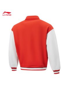 Li Ning CBA Elite Equipment Series Jacket 2025 Autumn/Winter New Men's Fleece-Lined Warm Coat AJDV397
