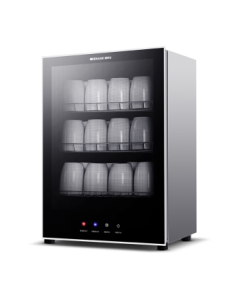 DEMASHI Tea Cup Disinfection Cabinet, Small Office High-Temperature Two-Star Tableware Cup Disinfector for Meeting Room, Pantry, Desktop, Home, and Commercial Use, RTD60PD-1