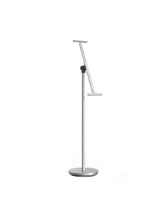 Glosen【Sparkling Silver Round Base Weighted】KT Board Stand Without Board Advertising Poster Floor Display Stand MYN9050B