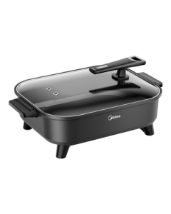 Midea Hot Pot Specialty Cooker - Electric Hot Pot, Grilled Fish Pot, 6-Minute Rapid Boil Multi-Function Electric Cooking Pot, 8L Large Capacity HGE383051