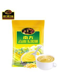 Southern Black Sesame Highland Corn Paste 600g Nutritious Breakfast Food Instant Edible Corn Paste