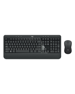 Logitech MK540 Enterprise Wireless Keyboard and Mouse Combo for Office, Compatible with Laptop and Desktop, Comfortable Palm Rest with 2.4G Wireless Receiver, Black [Group Order Discount]
