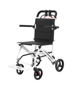Kangbeixing Foldable Lightweight Travel Pushchair for Elderly, Portable Simple Manual Wheelchair SYIV100-DY-103L