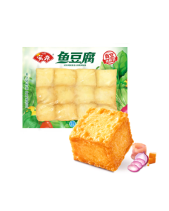 Anjoy Lock-Fresh Pack Fish Tofu 240g 1 Pack, Fish Paste Content ≥65%, Hot Pot, Spicy Hot Pot, Oden Ingredient