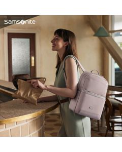 Samsonite Commuter Backpack 14-inch Laptop Bag NS5 Vintage Pink - Gift for Girlfriend
