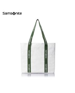 Samsonite Canvas Bag Fashion Minimalist Tote Daily Commute Large Capacity Casual Shopping Bag Shoulder Bag 674