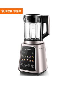 SUPOR Blender, Food Processor, Grinder, Juicer, Soy Milk Maker, Meat Grinder, Fruit & Baby Food Maker with Quick-Detachable Easy-Clean Design, Quiet Operation, Full Stainless Steel Body, Smart Timer, Dual Cups - SP39S