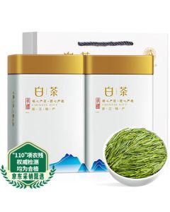 Fumingyuan Green Tea Anji Baiye No.1 Rare White Tea Pre-Ming 2025 New Tea Gift Box Mid-Autumn Festival Gift 250g