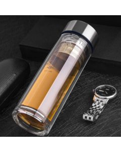 Fuguang Bestjoy Glass Tea Cup 350ml (Black) BEST06-1056