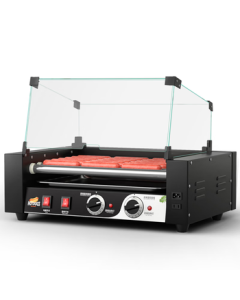 AISHIQI Sausage Grill Machine, Automatic Commercial & Home Sausage Grill, Hot Dog Machine for Stalls, Crispy Sausage & Ham Grill, Convenience Store, Supermarket, Cinema Snack Equipment ASQ-005