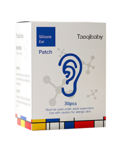 taoqibaby Disposable Waterproof Ear Patches – Baby Bath Ear Protector, Magic Anti-Water Ear Stickers for Washing Hair, Kids Ear Protection Stickers (30 Pieces)
