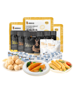 Mr. Kangaroo 70-Pack Chicken Breast Combo 1650g Healthy Ready-to-Eat Fitness Meal Low-Fat High-Protein Meat Snack Gift Box