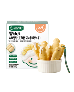 Baby Craves Infant Teething Biscuits Baby Snack Teething Biscuits with Rope 64g 6+ Months