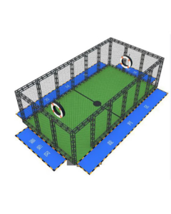 Hudian Jinggong Customized All-Metal Structure Football Drone Smart Training Field, 6m Length x 3m Width x 3m Height (Unit: Set)