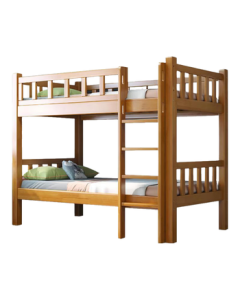 Zhongwei Bunk Bed Solid Wood Adult Bunk Bed Double Deck Bed Loft Bed 2*1.2m