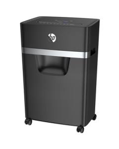 HP 5-Level Security Paper Shredder for Office and Medium Commercial Use (Continuous Shredding for 30 Minutes, 8 Sheets per Pass, 20L Capacity, Shreds Cards/Staples) Black & Gold Model B2008MC