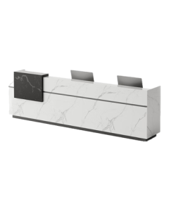 Yongtuo Company Front Desk Reception Counter for Office, Cashier, Beauty Salon, Welcome Desk, Consulting Service Table, Training Institution, Hotel Bar