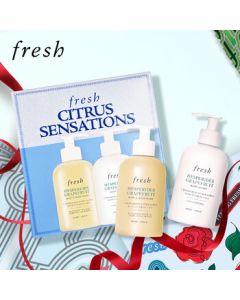 Fresh Scented Grapefruit Care Gift Set (Body Wash 300ml + Body Lotion 300ml) Birthday Gift for Women & Men