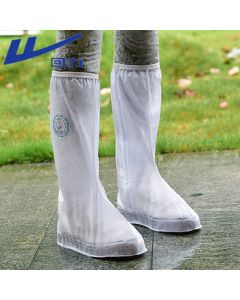 Warrior Rain Shoe Covers for Men, Women, and Kids - Waterproof, Non-Slip, Durable High-Cut Fishing Rain Boot Covers 229 White 2XL