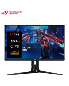 ASUS ROG 27-inch Gaming Monitor, 2K Fast IPS, 1ms Gray-to-Gray, 170Hz, G-SYNC Compatible, HDR400, XG27AQ
