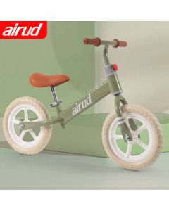 airud Kids Balance Bike Glider for Boys and Girls Aged 2-6, No Pedal Toddler Scooter Bike AMS711-6 Green