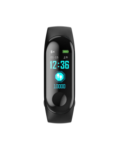 Newmine (Newmine) M3 Smart Bracelet with Multiple Sports Modes, Blood Oxygen & Heart Rate Monitor, Waterproof Step Counter, Color Screen Bluetooth Bracelet Classic Edition