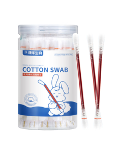 Kanghua Medical Iodophor Disinfectant Swabs, 50 Pieces, for Adults, Children, Newborns, and Infants, Disposable Iodine Tincture Cotton Swabs