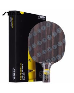 STIGA Stiga Black Diamond 7 Seven-Ply Table Tennis Blade Penhold Straight Handle Professional-Grade All-Wood