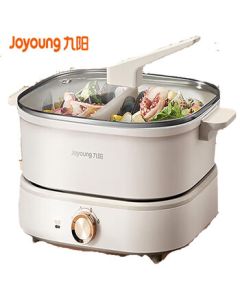 Joyoung Multi-Functional Home Pot 6L Large Capacity Non-Stick Dual Hot Pot Electric Cooking Pot HG60-G555