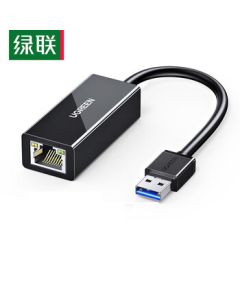 UGREEN USB 3.0 Gigabit Ethernet Adapter to RJ45 Network Cable Converter for Apple Huawei Laptops Nintendo Switch External Network Port Extension Dock Adapter