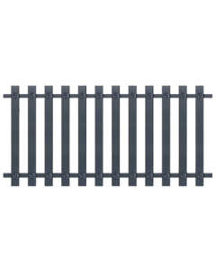 Delicheng (DELICHENG) Premium Aluminum Venetian Fence - Residential, Garden, Yard Privacy Shade Outdoor Railing