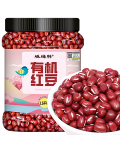 Zhuluke Organic Red Beans 3lb Canned - Red Bean Porridge, Paste, Filling Ingredient, Northeast China Red Beans, Adzuki Beans, Mixed Grains