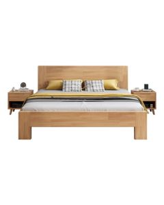 Zhenyi Single Bed Brown 1200×2000mm