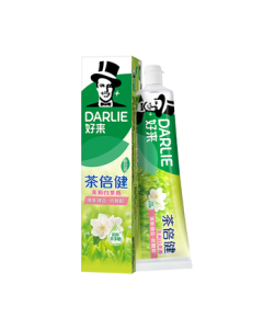 DARLIE (formerly Darkie) Tea Care Jasmine White Tea Toothpaste, Fresh Breath & Gum Care, 140g (Random Old/New Packaging)